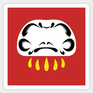 Daruma Face Sticker